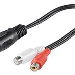 YKA 5 Pin Din to 2 Rca Dişi Kablo 1.5 Metre Yüksek Kalite
