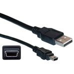 YKA 5 Pin Mini USB Kablo 3 mt