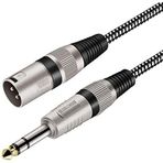 YKA 6.3 mm Erkek- Xlr Erkek Stereo Trs Kablo 5 Metre