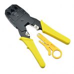 Yka RJ45 Pense 3 Lü +Kablo Soyma Irtibatlama