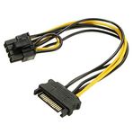 YKA Sata to 8 pin PCI-E Ekran Kartı Güç Çevirici Kablo
