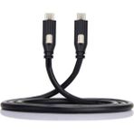 YKA USB 3.1 Type-C To Usb-C Kilitli Veri Güç Kablosu 3 Metre