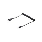YKA Usb to 5.5 mm dc Jack Kablo Spiral