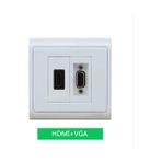 YKA VGA Hdmı Duvar Prizi Kablolu