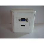 YKA Vga+Usb Duvar Prizi