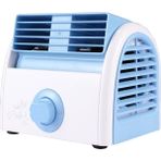 YKD Store 30W Türbin Blade Mini Masaüstü Sessiz Fan (Mavi)