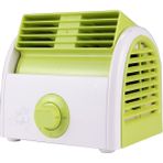 YKD Store 30W Türbin Blade Mini Masaüstü Sessiz Fan (Yeşil)