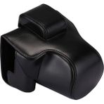 Ykd Store Canon Eos M5 Için Kayışlı Tam Vücut Kamera Pu Kılıf Çanta Siyah (Yurt Dışından)
