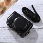Ykd Store Canon Powershot G7 x Mark Iı Için Tam Vücut Deri Kılıf Çanta Kahverengi (Yurt Dışından) - Siyah