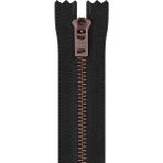 YKK Metal T8 18 cm Antik Dipli Fermuar
