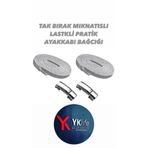 YKLİFE Bağla Bırak Mıknatıslı Lastikli Pratik Akıllı Ayakkabı Bağcığı