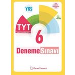 YKS TYT 6 Deneme Sınavı Palme Yayınları