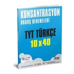 YKS TYT Türkçe 10x40 Deneme Konsantrasyon Branş Denemeleri-Hocalara Geldik Yayınları
