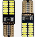 YLC T10 Led Dipsiz W5w Canbus 24 Ledli Beyaz Park Plaka Ampul 2 Adet