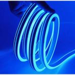Yldrm 5 Metre 220 Volt Mavi Neon LED Tak Çalıştır 8X16MM Esnek Hortum LED Suya Dayanıklı Şerit Aydınlatma