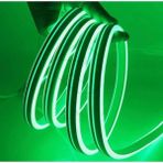 Yldrm 5 Metre 220 Volt Yeşil Neon LED Tak Çalıştır 8X16MM Esnek Hortum LED Suya Dayanıklı Şerit Aydınlatma