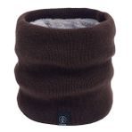 YLfly Kışlık Boyun Isıtıcı Boyunluk Polar Astarlı Kayak Daire Termal Eşarp Erkek Kadın için, Kahve, One Size