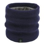YLfly Kışlık Boyun Isıtıcı Boyunluk Polar Astarlı Kayak Daire Termal Eşarp Erkek Kadın için, lacivert, One Size