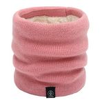 YLfly Kışlık Boyun Isıtıcı Boyunluk Polar Astarlı Kayak Daire Termal Eşarp Erkek Kadın için, pinguin gri, One Size