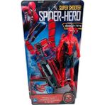 Ym Toys Örümcek Adam Ağ Atan Vantuz Fırlatan Eldiven ve Işıklı Spiderman Figür - Renkli
