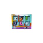 YM Toys Plastik 4/5 cm Miniş Hayvanlar 6'lı Oyuncak Set
