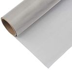 YMCIBTJJ Paslanmaz çelik dokuma örgü Delikler Taşyünü Dikim Büyütme Küpleri, 304 Paslanmaz Çelik Böcek Ekran Mesh, 120 Mesh Hava Firar Mesh Metal Dokuma Hasır (1x16m)