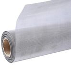 YMCIBTJJ Paslanmaz çelik dokuma örgü Delikler Taşyünü Dikim Büyütme Küpleri, 40 Mesh 80 Mesh Metal Dokuma Mesh, 304 Paslanmaz Çelik Asla Pas (Silver80 Mesh, 1x15m)