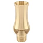 Ymiko Pond Sprinkler Su Çeşmesi Nozulu, Pirinç Buz Kulesi Kaskad Sedir Sprey Başlığı Bahçe Havuzu, Havuz, Rockery Dekorasyon (1/2" 3/4")