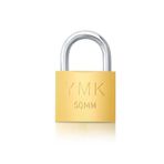 YMK ASMA KİLİT SARI KISA 50 MM YMK-1250B