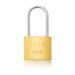 YMK Asma Kilit Sarı Uzun 50 Mm -1250bl