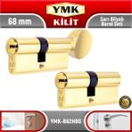 YMK Sarı Bilyalı Barel Set | 68 mm | YMK-B68HBG