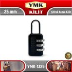 YMK ŞİFRELİ ASMA KİLİT 25 MM YMK-1325