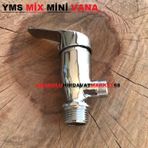 Yms Lüx Mix Pirinç Klozet Ara Musluk Taharet Musluğu Aç Kapa Krom