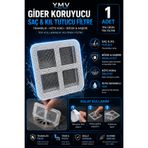 YMV 1 Adet Gider Kapağı Böcek ve Haşere Engelleyici Saç Toplayıcı Banyo Gider Süzgeci Koruma Filtresi