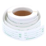 YMWALK 300 adet dondurucu, gıda etiketleri, kendinden yapışkanlı, 5 x 2,5 cm, çıkarılabilir yiyecek saklama kabı, dondurucu çıkartması, ev, restoran, yemek tarihi için