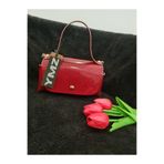 YMZBAG Mini Kırmızı Rugan El Çantası