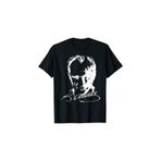 YNS BOUTİQUE Unisex Siyah Mustafa Kemal Atatürk Baskılı T-shirt Siyah M