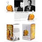Ynt İthalat 1000 ml Crystal Head Kuru Kafa Içki Şişesi