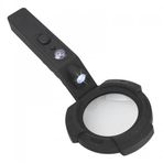 Ynt İthalat 7 Led Aydınlatma fener pusula 4x Büyütme Okuma Büyüteç TH600557