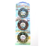 Ynt İthalat ALK2890 İstanbul Temalı Metal Magnet 3'lü Set