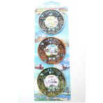 Ynt İthalat ALK2891 İstanbul Temalı Metal Magnet 3'lü Set