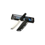 YNT İthalat Cold Steel Aus 8a Kobun Tanto Outdoor / Av Bıçağı 25cm - Kılıflı, Kutulu, Siyah Plastik Sap