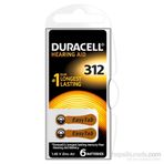 Ynt İthalat Duracell 312 Numara 6 Lı İşitme Cihazı Pili