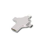 YNT İthalat EM-Otg Otg 4In1 Cep Telefonu Çok Fonksiyonlu Usb Flash Bellek 64 Gb Type-C, Micro Sd Ve Kart Okuyucu