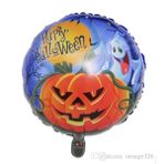 YNT İthalat Happy Halloween Folyo Balon 18 İnç SM-SMR0495-1