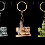 YNT İthalat KH-ALK2214 Metal Galata Kulesi Anahtarlık Alk2214