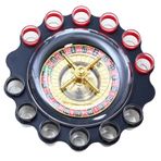 YNT İthalat KH-ALK2547 12'li Shot Bardaklı Rulet Oyunu Siyah Alk2547