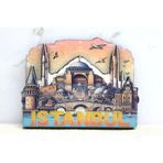 YNT İthalat KH-ALK4364 Ahşap İstanbul Temalı Magnet Alk4364