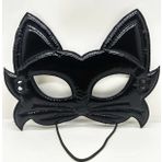 YNT İthalat Siyah Renk Kumaş Malzemeden Imal Eva Kedi Maskesi 19X15 Cm SM-SMR-E203