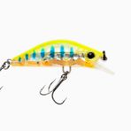YO-ZURI 3DR-X Düz Ağır Minnow (S) 40 mm 1-5/8 inç - Chartreuse Bebek Alabalık